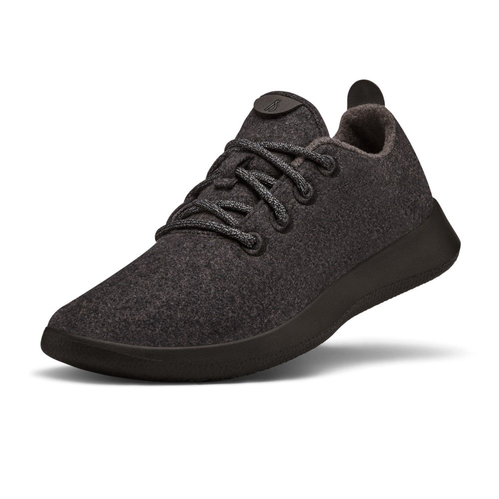 Allbirds Men's Wool Runners - Sneakers Black - JCF329065